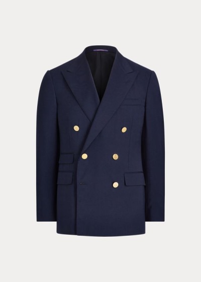 Blazer Ralph Lauren Hombre Azul Marino - Gregory Wool Peak-Lapel - YIMZV6057